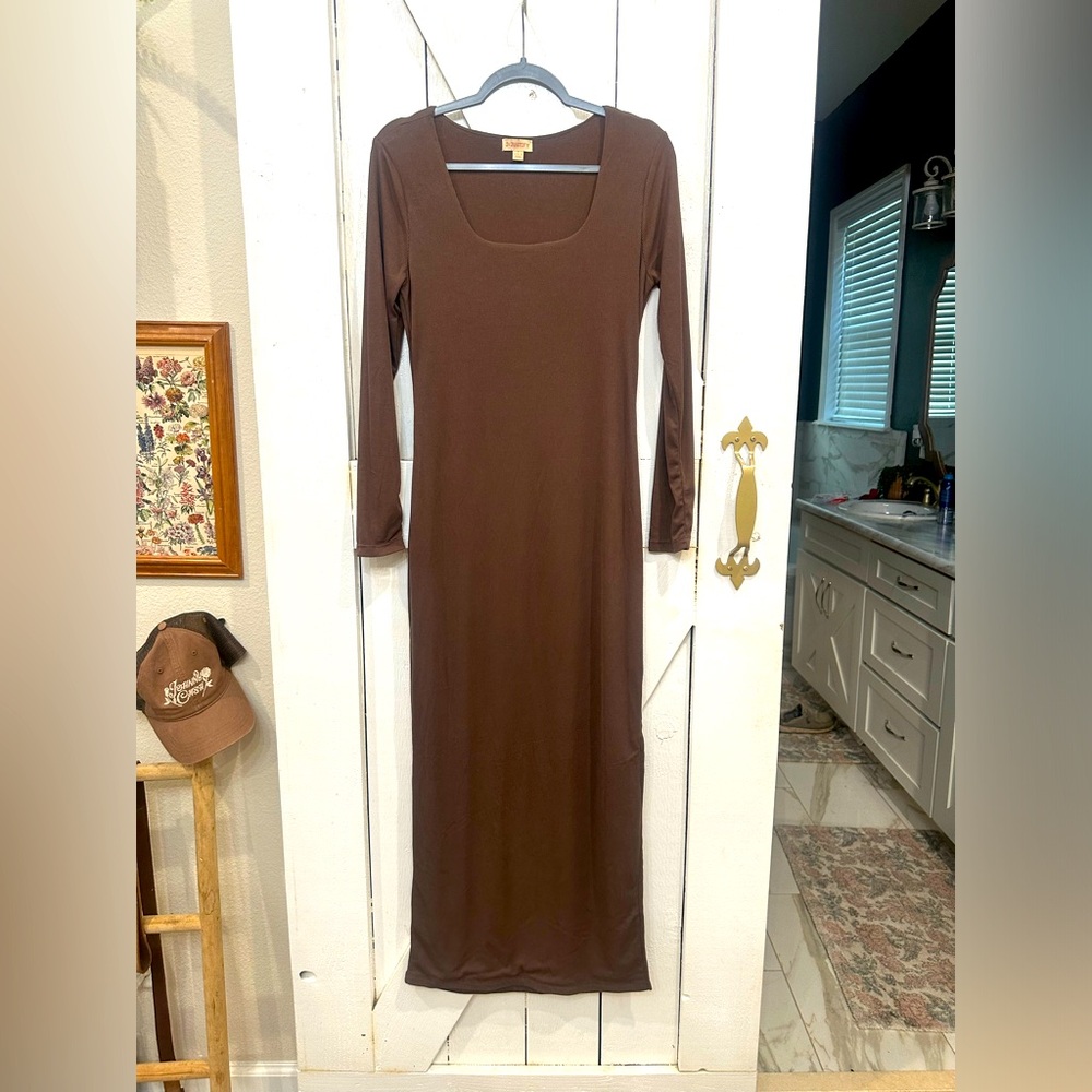Body Con Maxi Dress